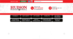 Desktop Screenshot of hudsonpharmacyandsurgical.com